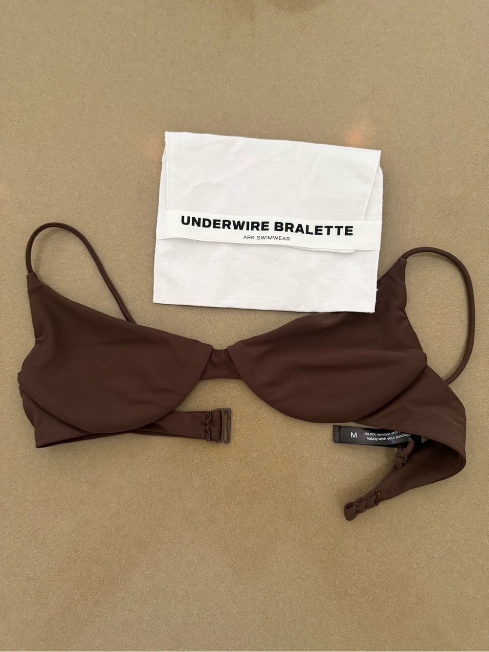 Ark Swimwear Underwire Bralette and Banded Bikini Bottom